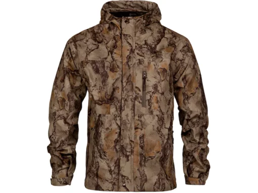 Natural Gear Men's Cut Down Rain Shell Jacket Polyester